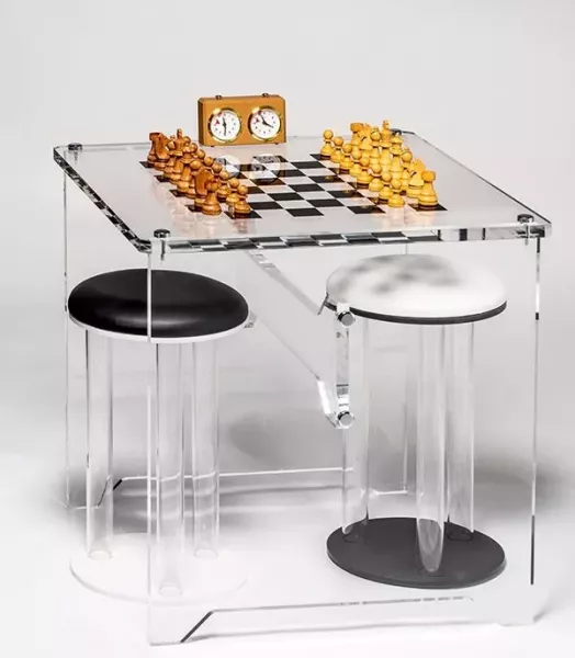 Table jeu d'échecs