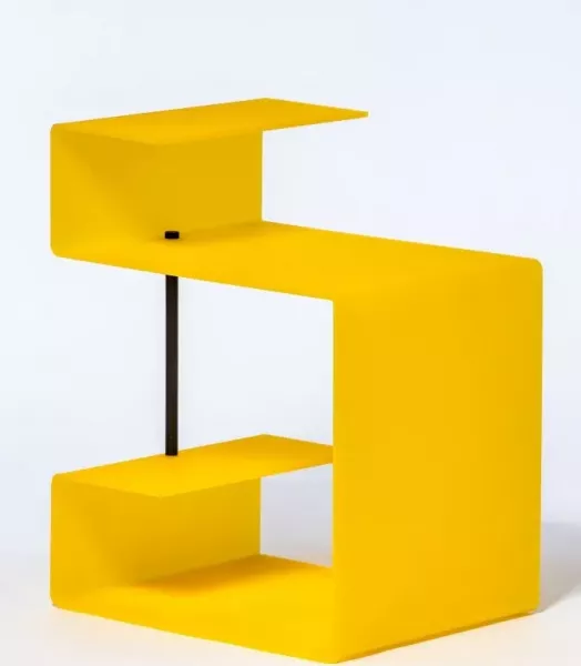 Table d'appoint jaune